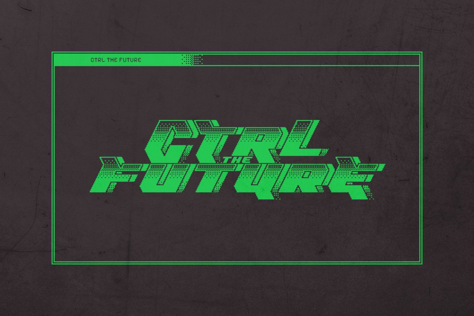 Dither Byte - Vintage Pixel Font — image 5