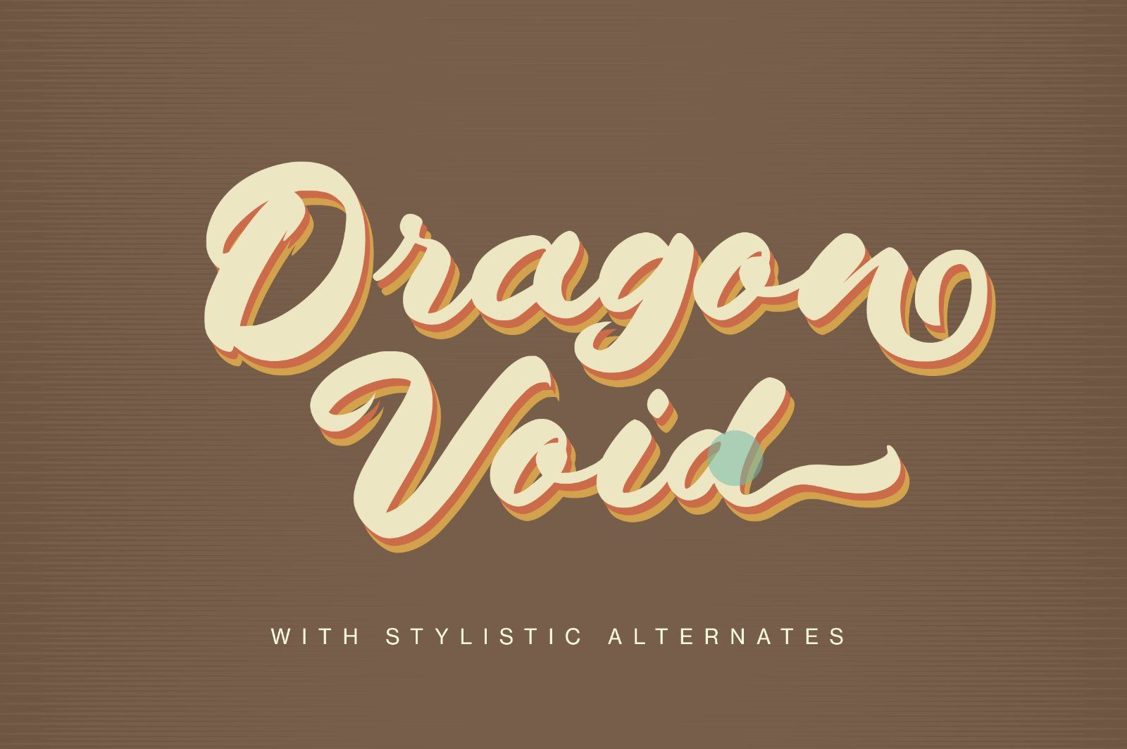 Dragonvoid a Bold & Retro Script — image 2