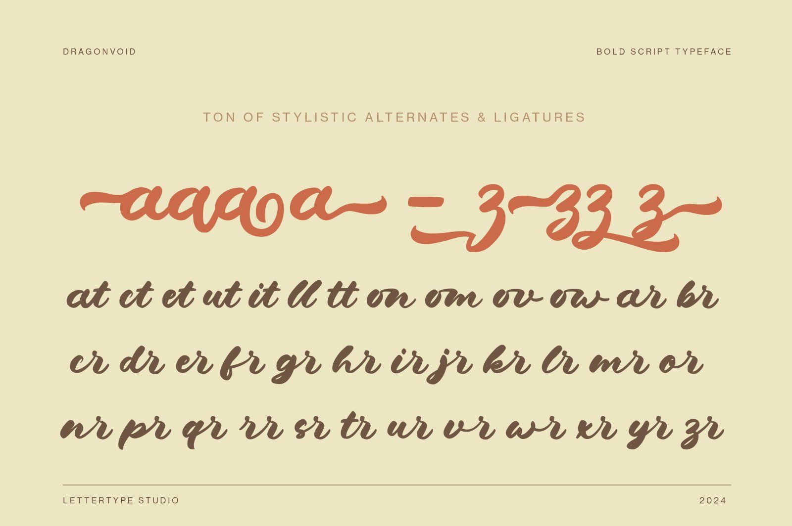 Dragonvoid a Bold & Retro Script — image 8
