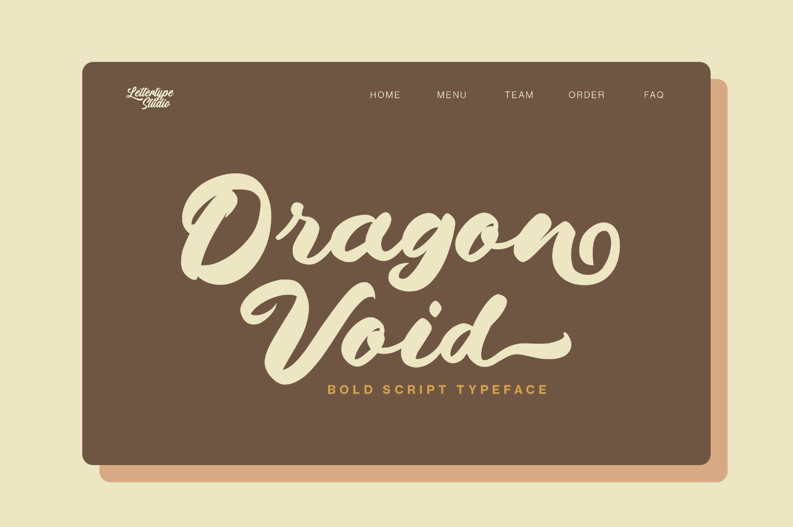 Dragonvoid a Bold & Retro Script — image 10