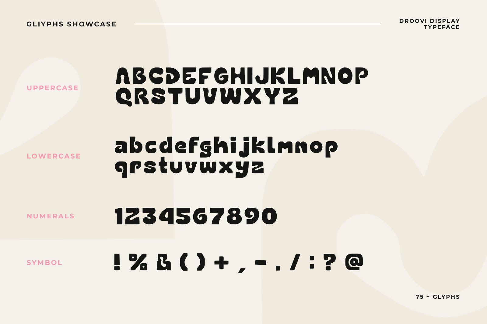 Droovi – Bold Rounded Display Font | Unique Retro Typeface — image 6