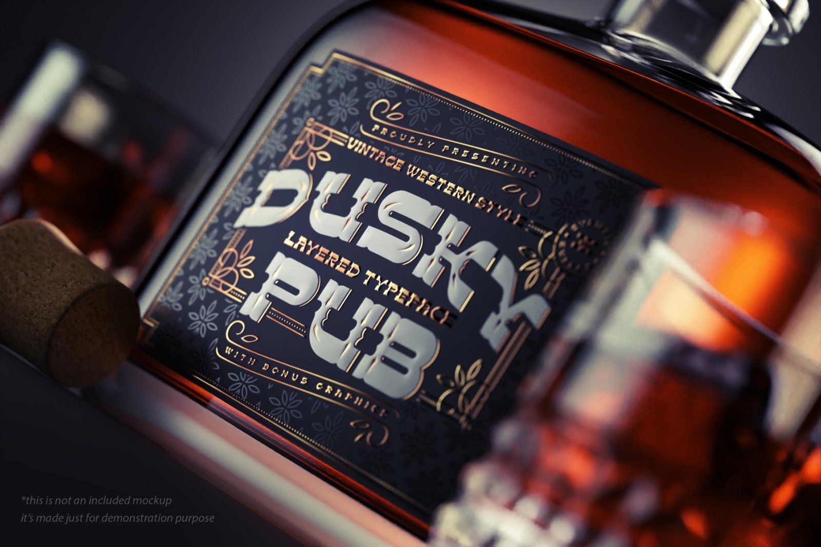 Dusky Pub - Font, Mockup, Label! — image 5