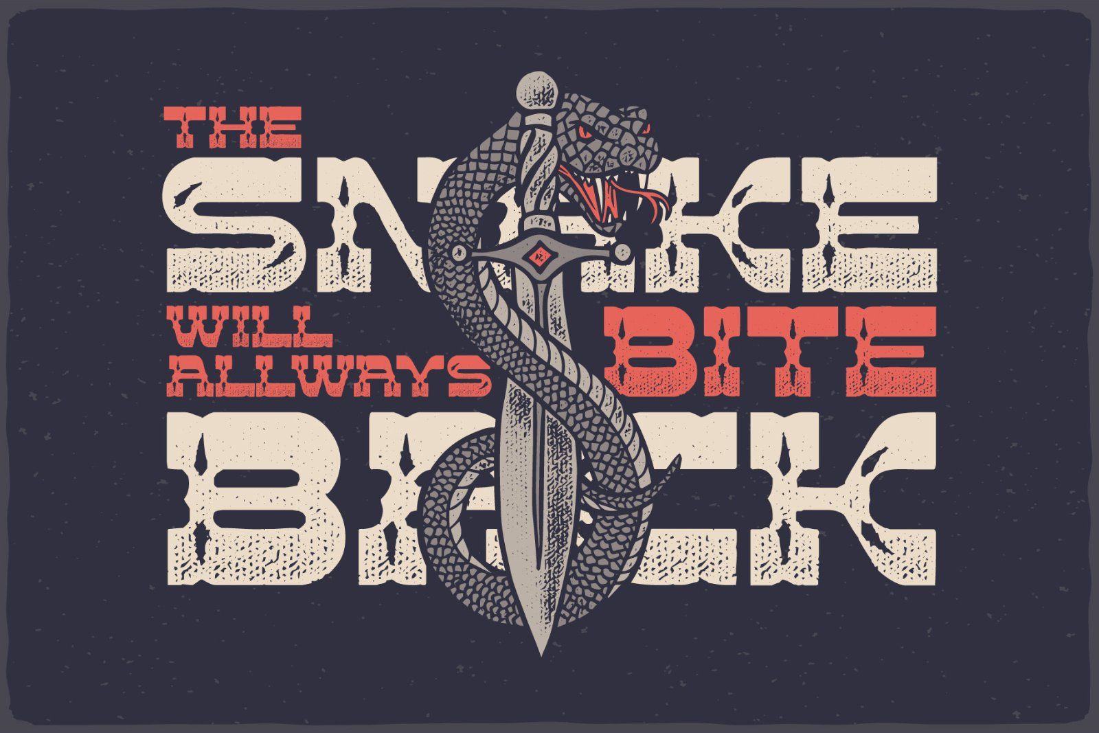 Dusky Rough - font and graphics — image 2