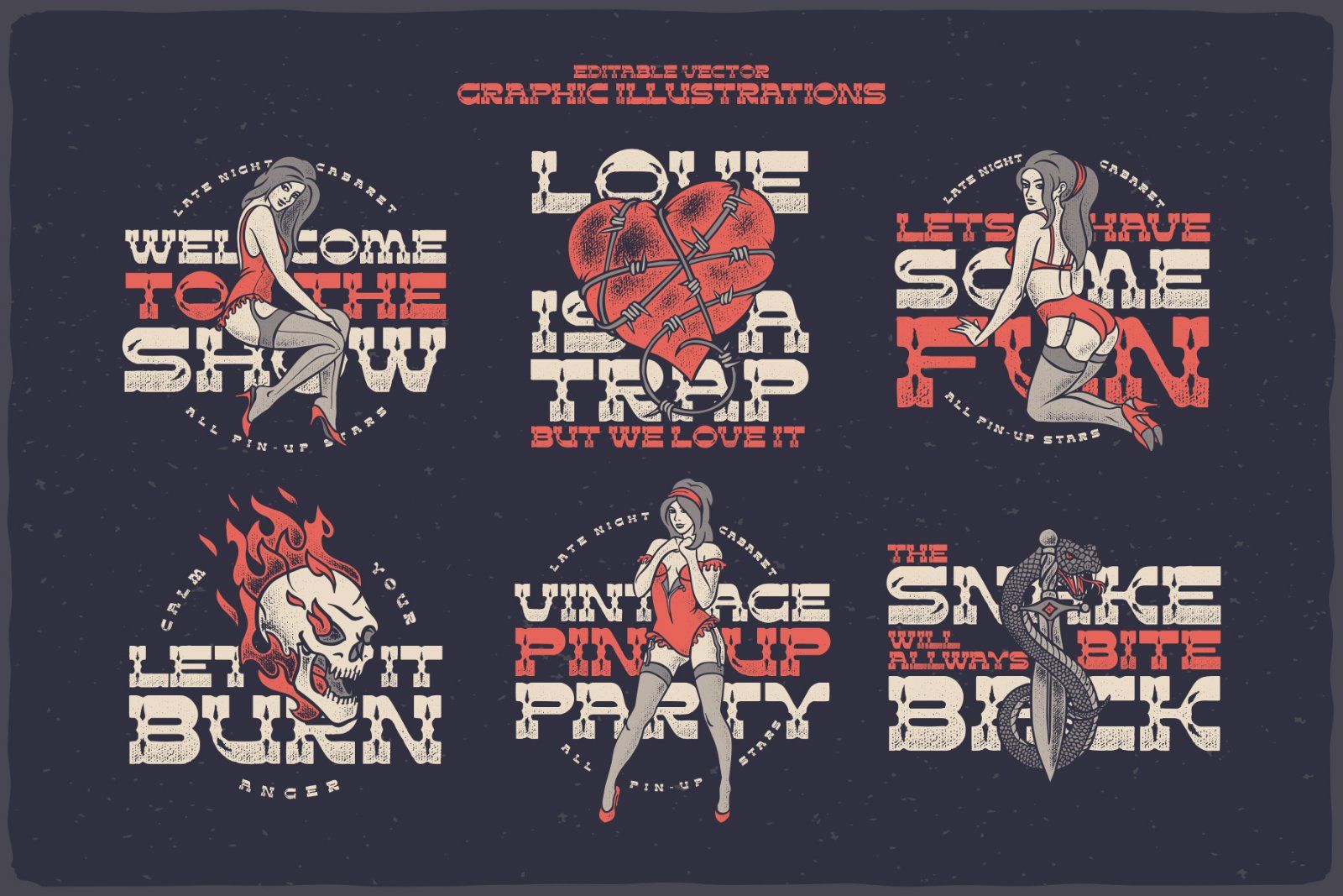 Dusky Rough - font and graphics — image 3