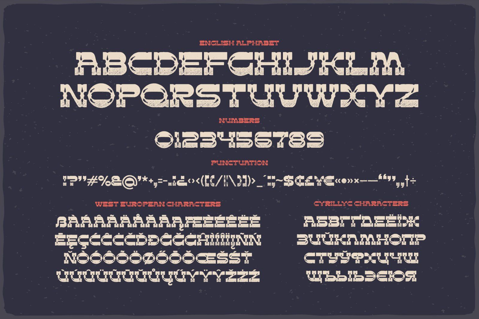 Dusky Rough - font and graphics — image 4