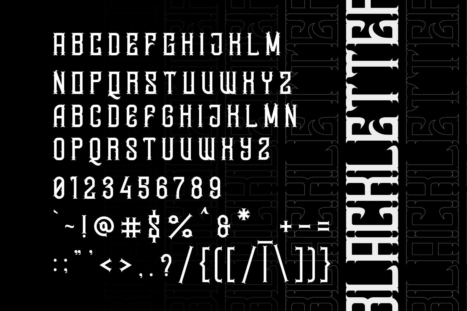 Dwaycome Gothic Blackletter Display Fonts — image 6