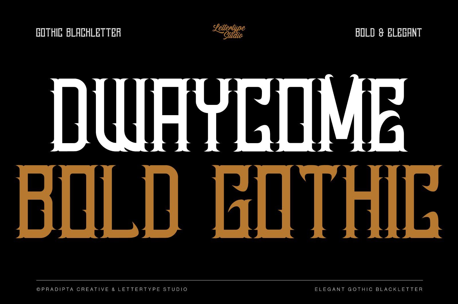 Dwaycome Gothic Blackletter Display Fonts — image 10