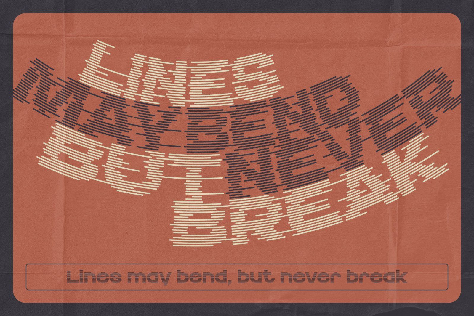 Echo Stripes - Variable Font Set — image 5