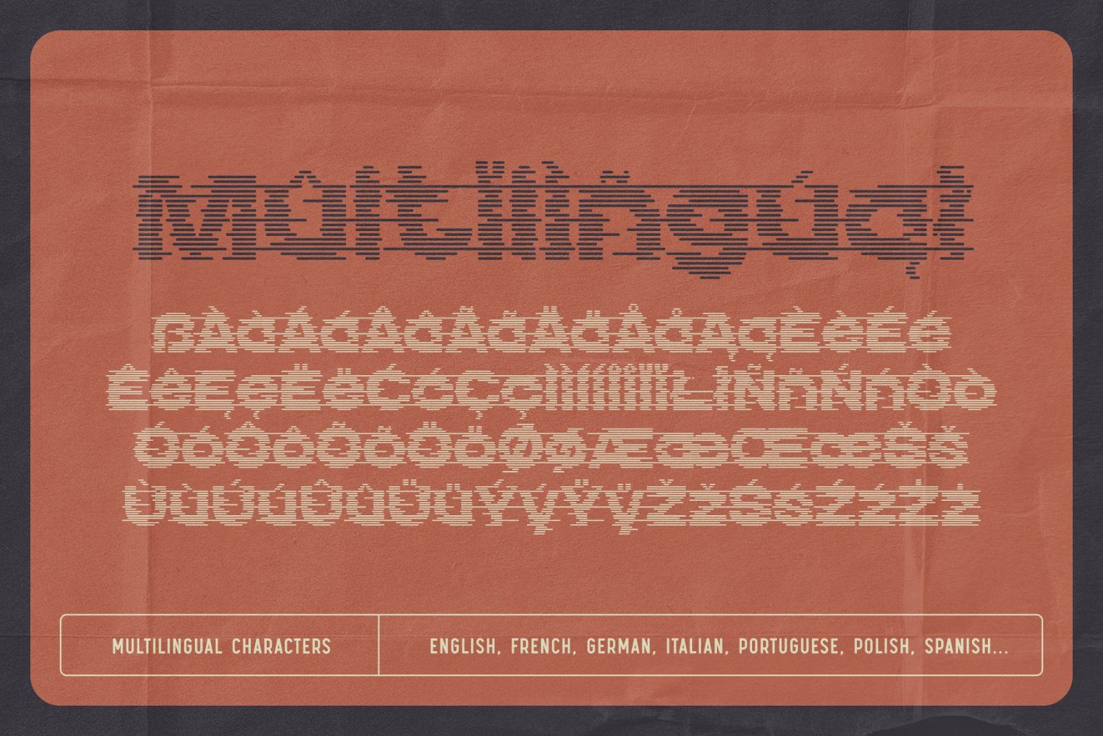 Echo Stripes - Variable Font Set — image 6