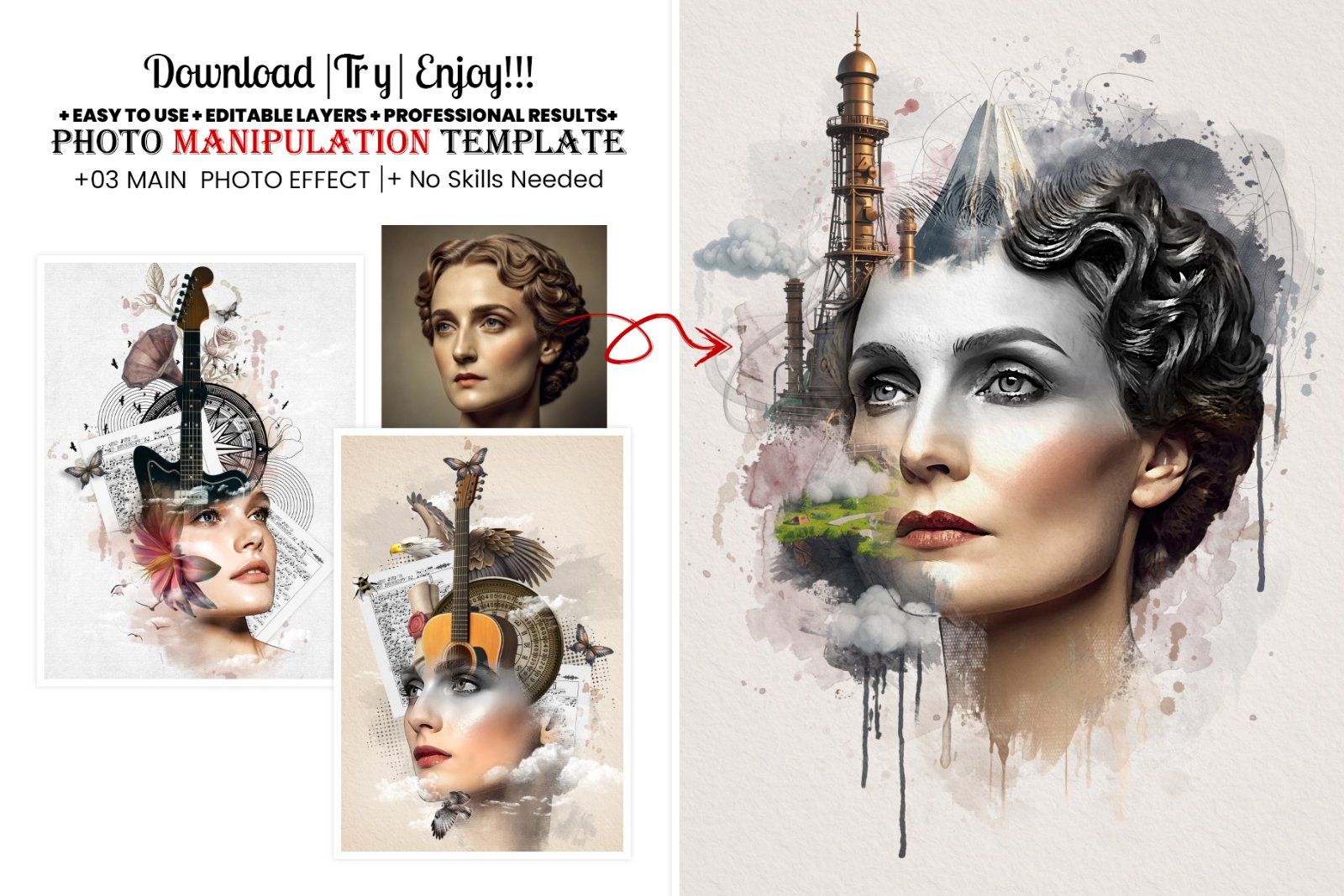 Photo Manipulation Effect Template