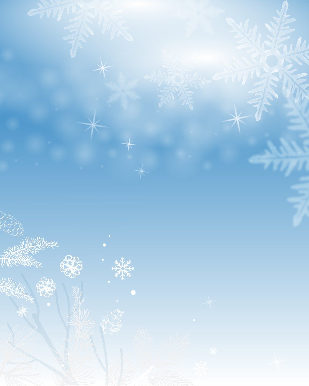 Winter Season Background — image 1