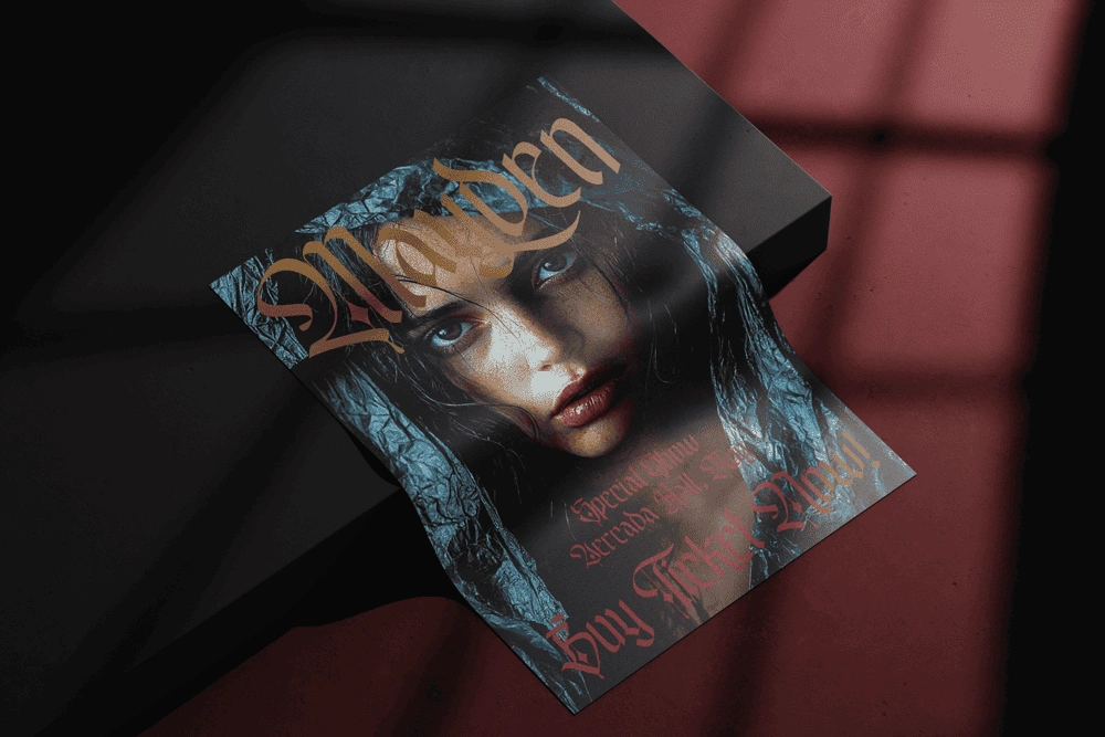 EMXAGE ALDSYB — Modern Medieval Blackletter Font — image 2