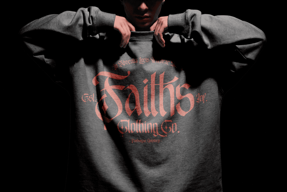 EMXAGE ALDSYB — Modern Medieval Blackletter Font