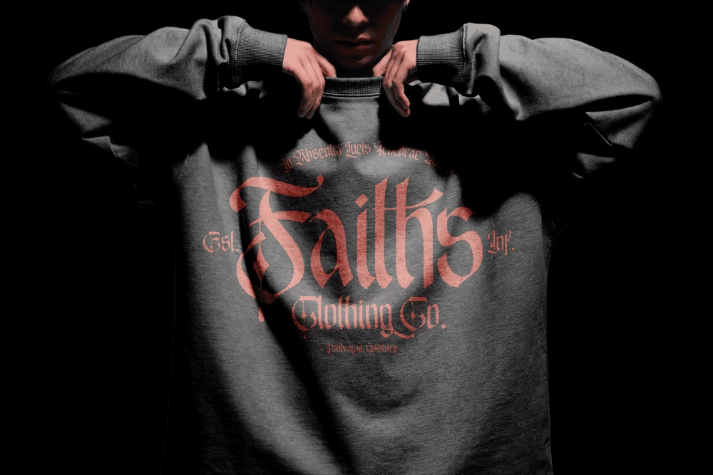 EMXAGE ALDSYB — Modern Medieval Blackletter Font — image 6