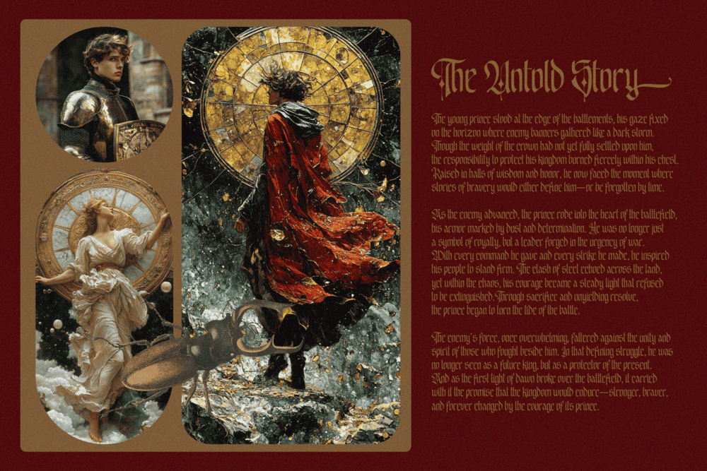 EMXAGE ALDSYB — Modern Medieval Blackletter Font