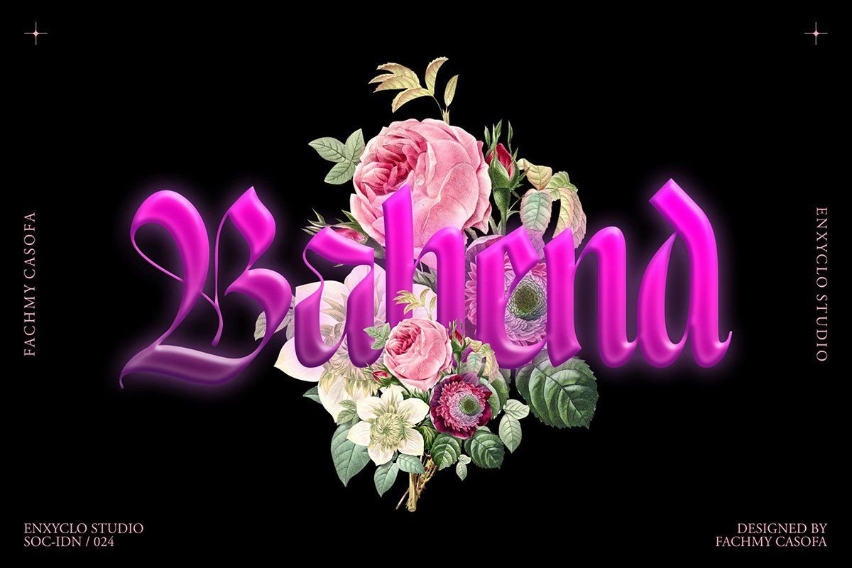 Enigmatic Waesbendiy — Blackletter Font