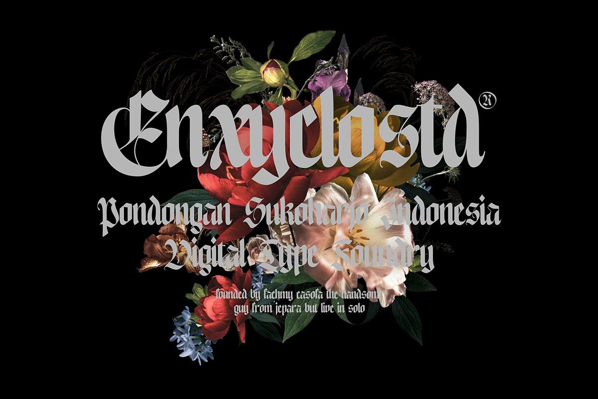 Enigmatic Waesbendiy — Blackletter Font