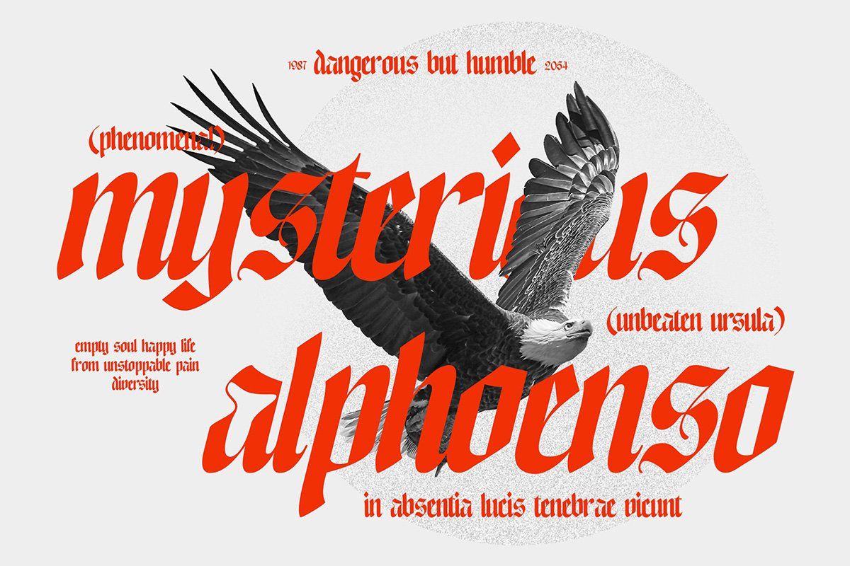 Enigmatic Waesbendiy — Blackletter Font