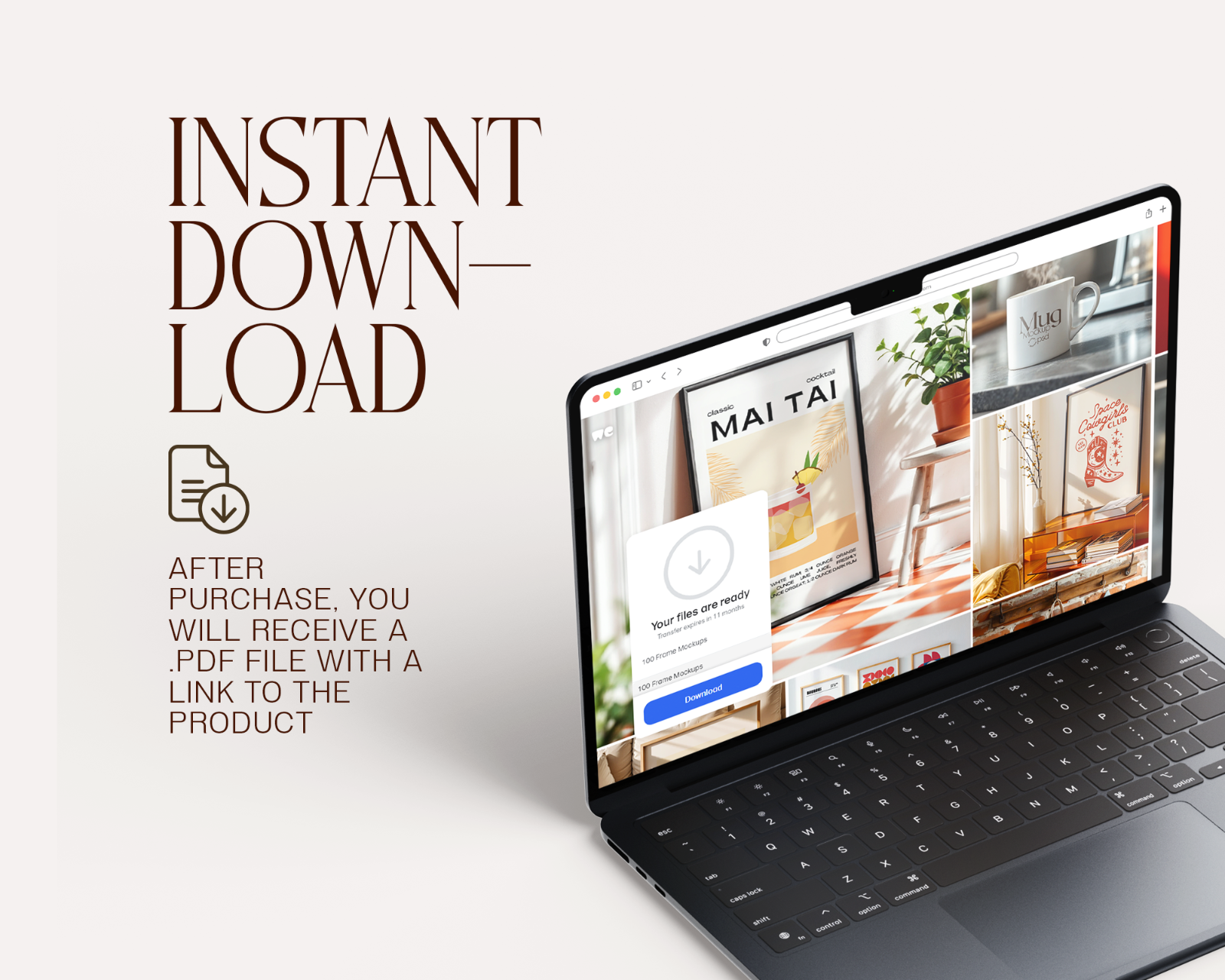 500+ Wall Art Frames Mockup PSD Bundle Set (Digital Download)