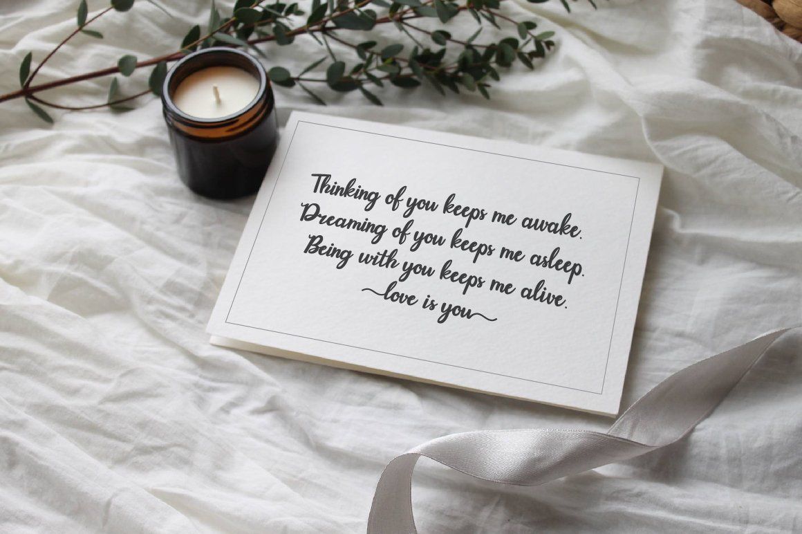 Evergarden Beautiful Script Font — image 3