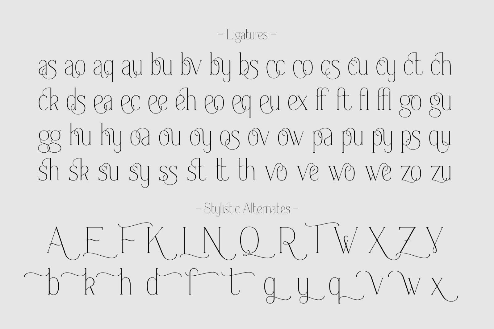Everleigh Serif font — image 7