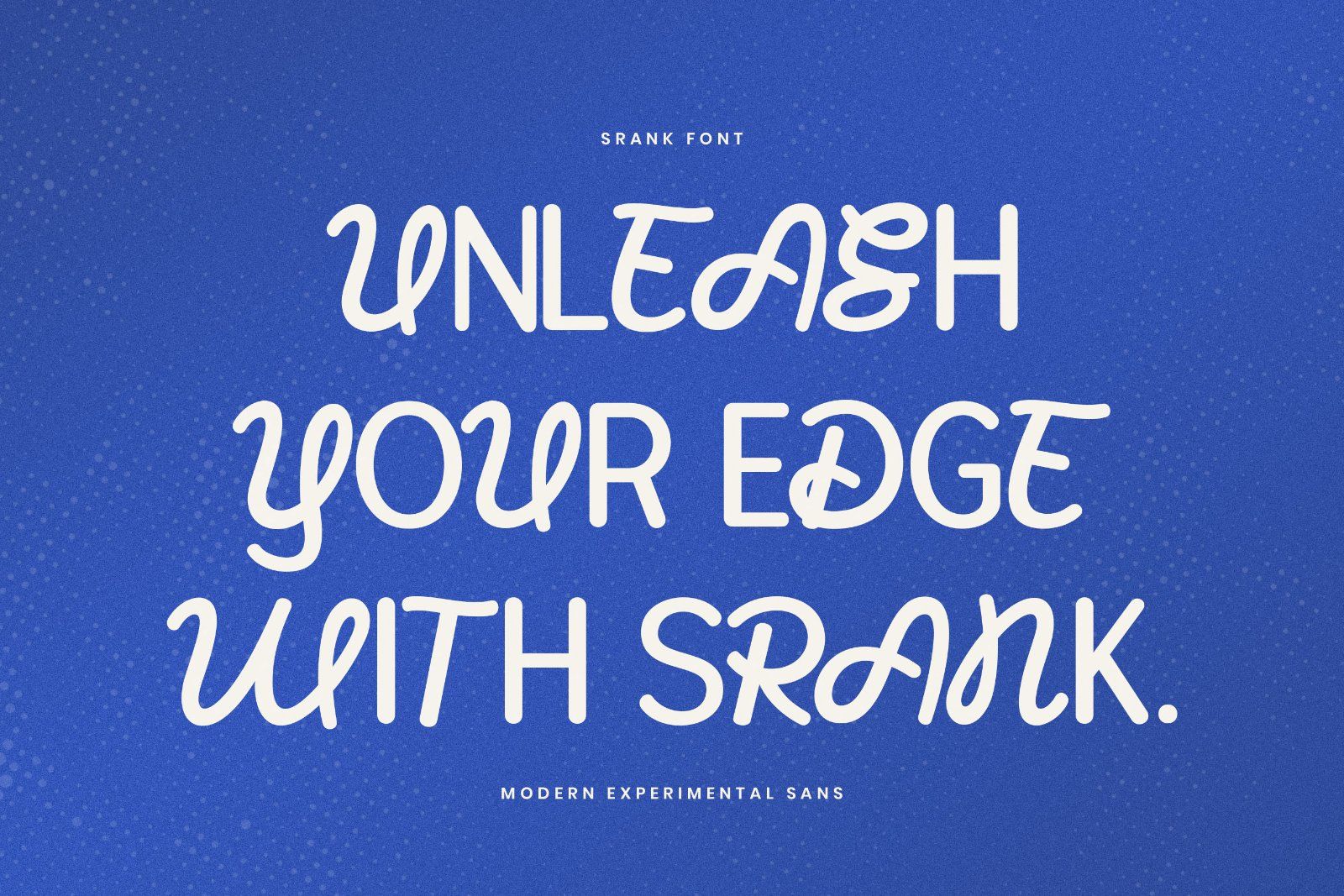 Srank - Experimental Sans Font — image 3