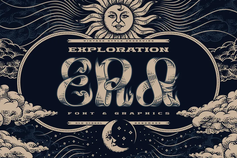 Exploration Era — Font & Graphics