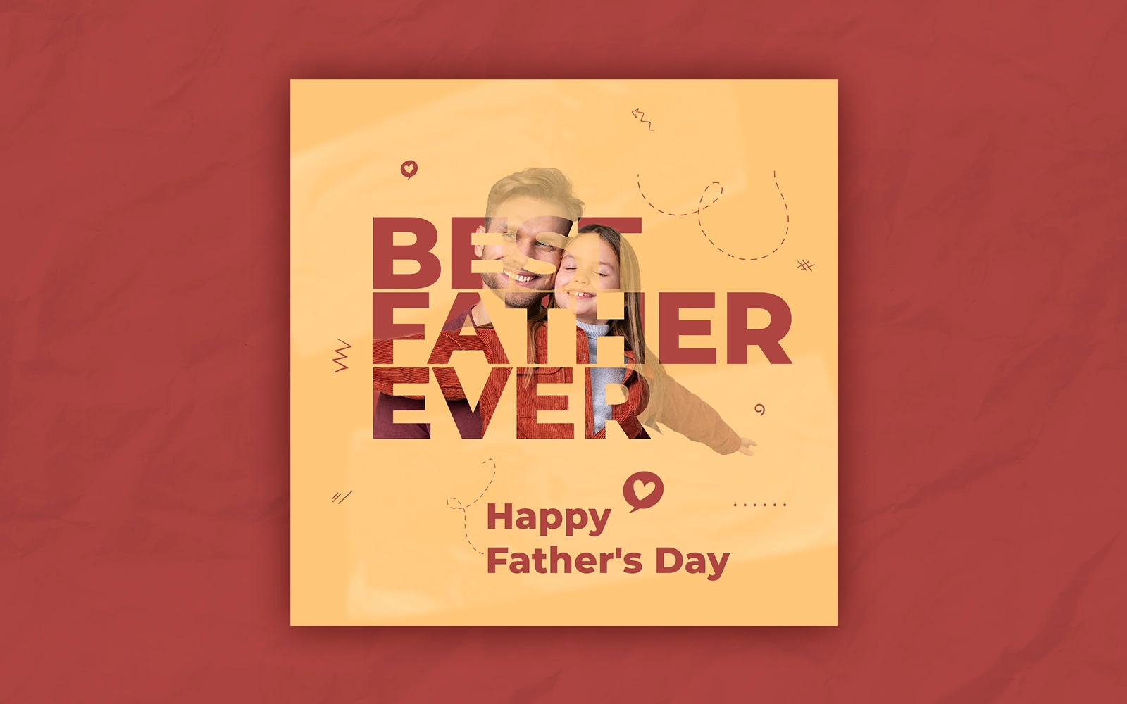 Fathers Day Social Media Template-22-057 — image 1