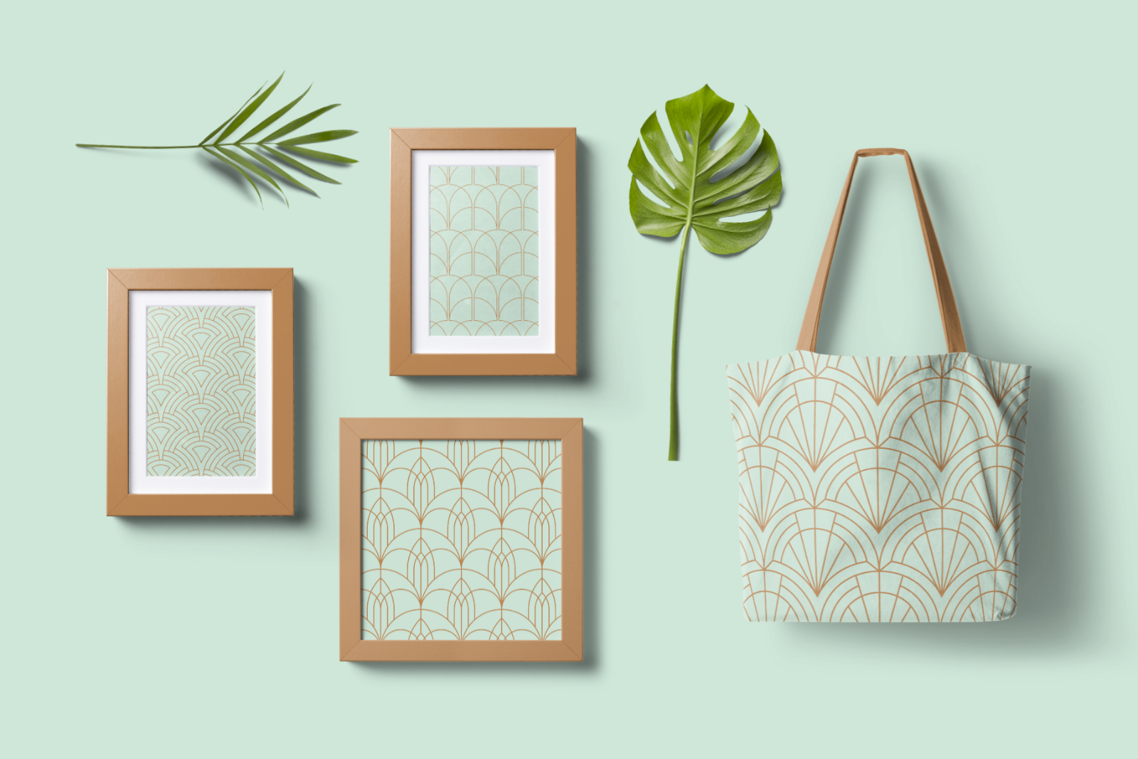 Fish Scale Art Deco Patterns — image 7