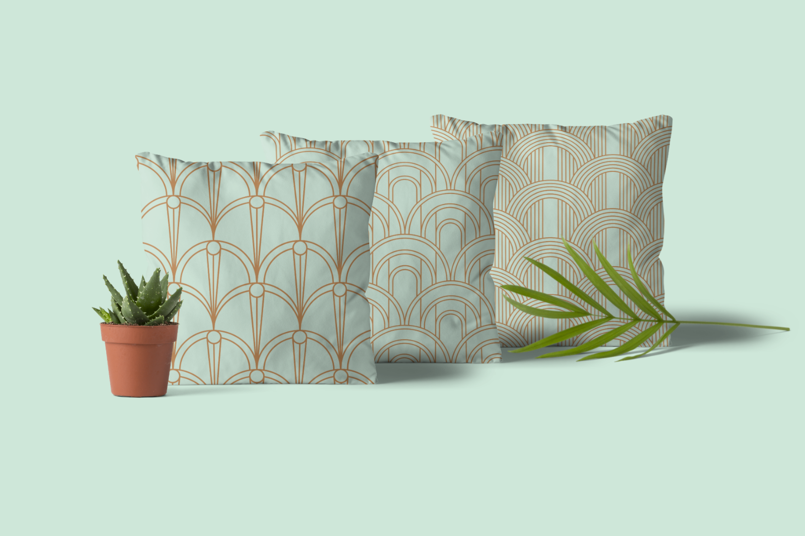 Fish Scale Art Deco Patterns — image 8