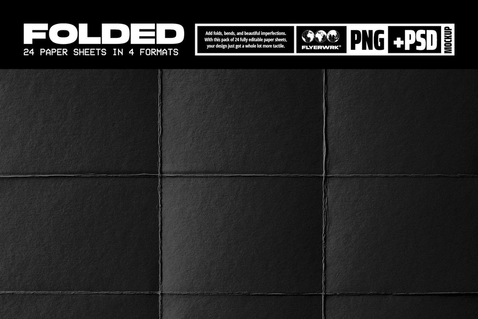 Folded Paper Sheets
