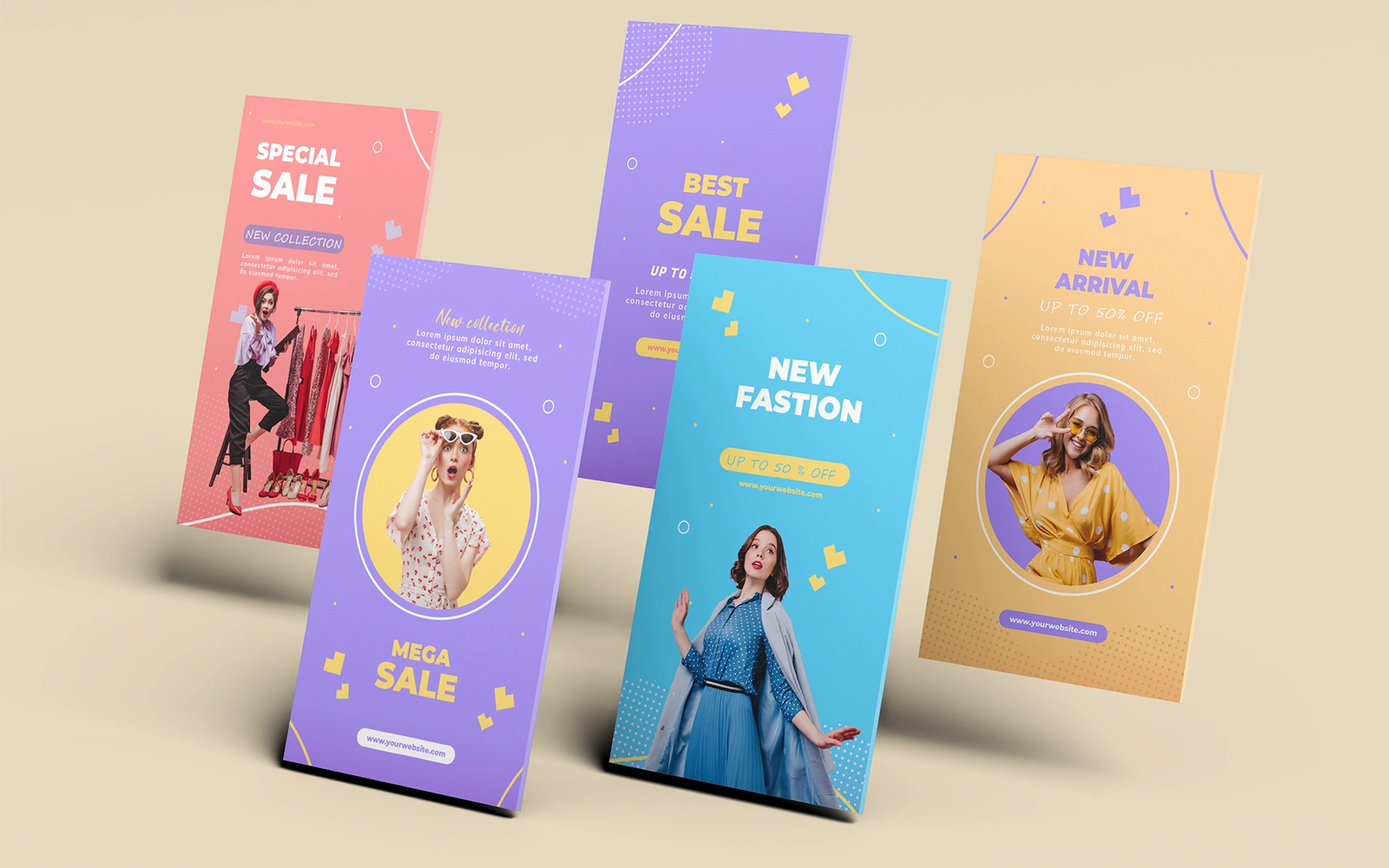 Fashion Social Media- Instagram Story Template-014-21 — image 1