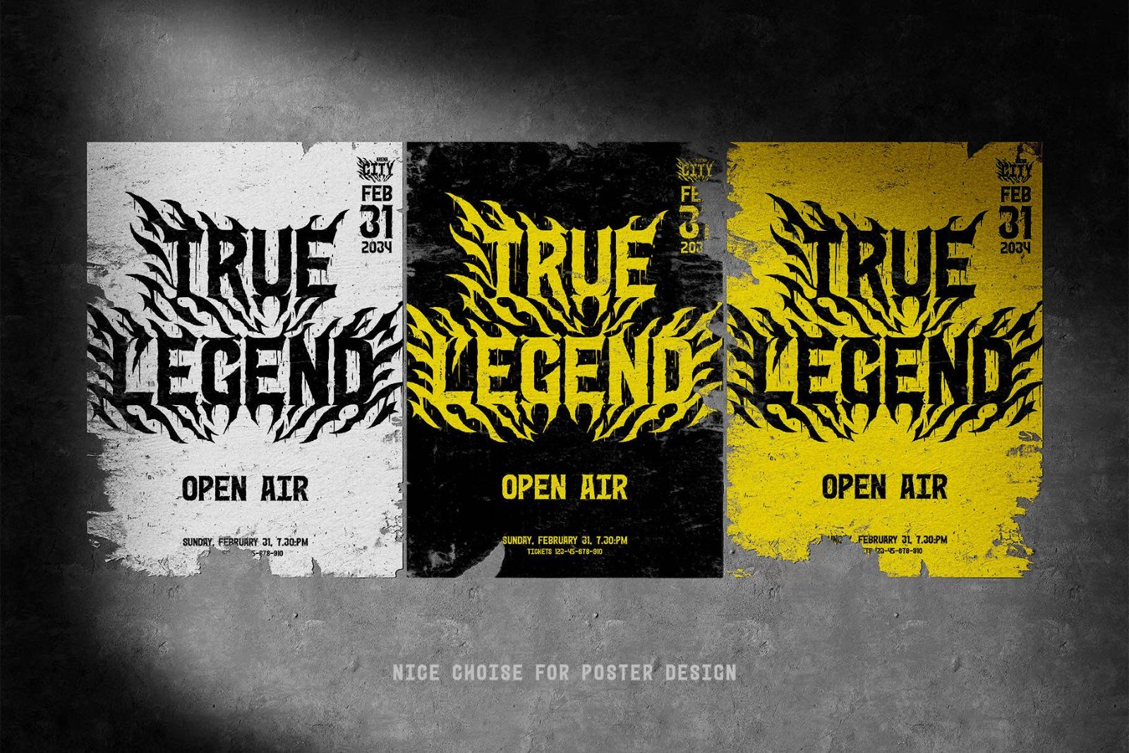 Feral Raven - Hardcore Font — image 4