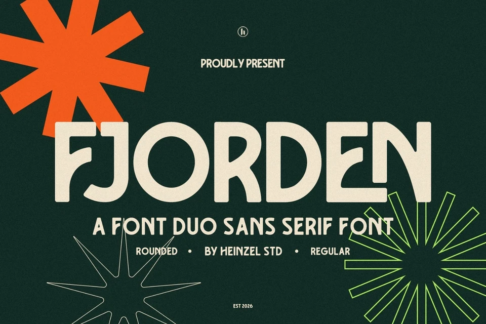 Fjorden Font Duo Sans Serif Font
