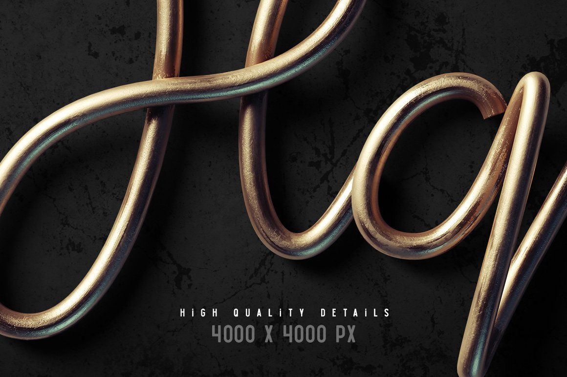 Flex Wire PSD Font — image 2
