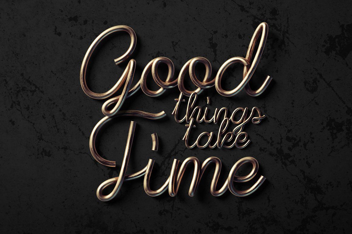 Flex Wire PSD Font — image 3