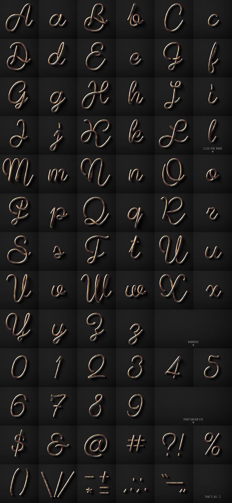 Flex Wire PSD Font — image 4