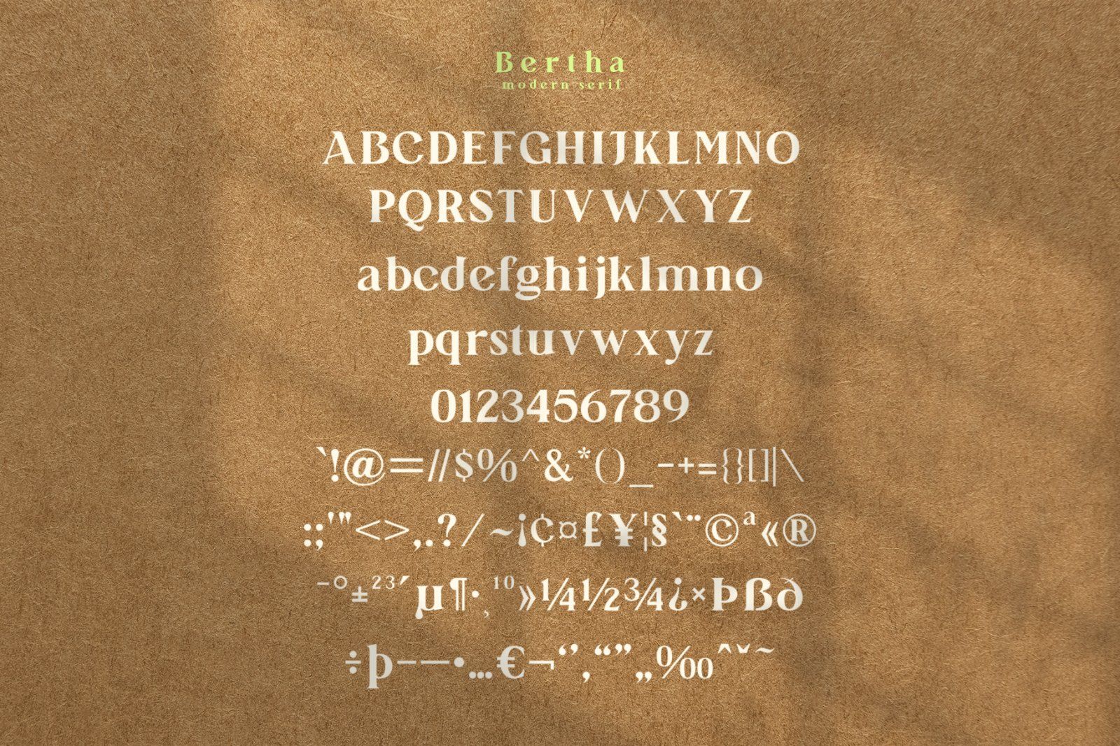 Bertha Serif