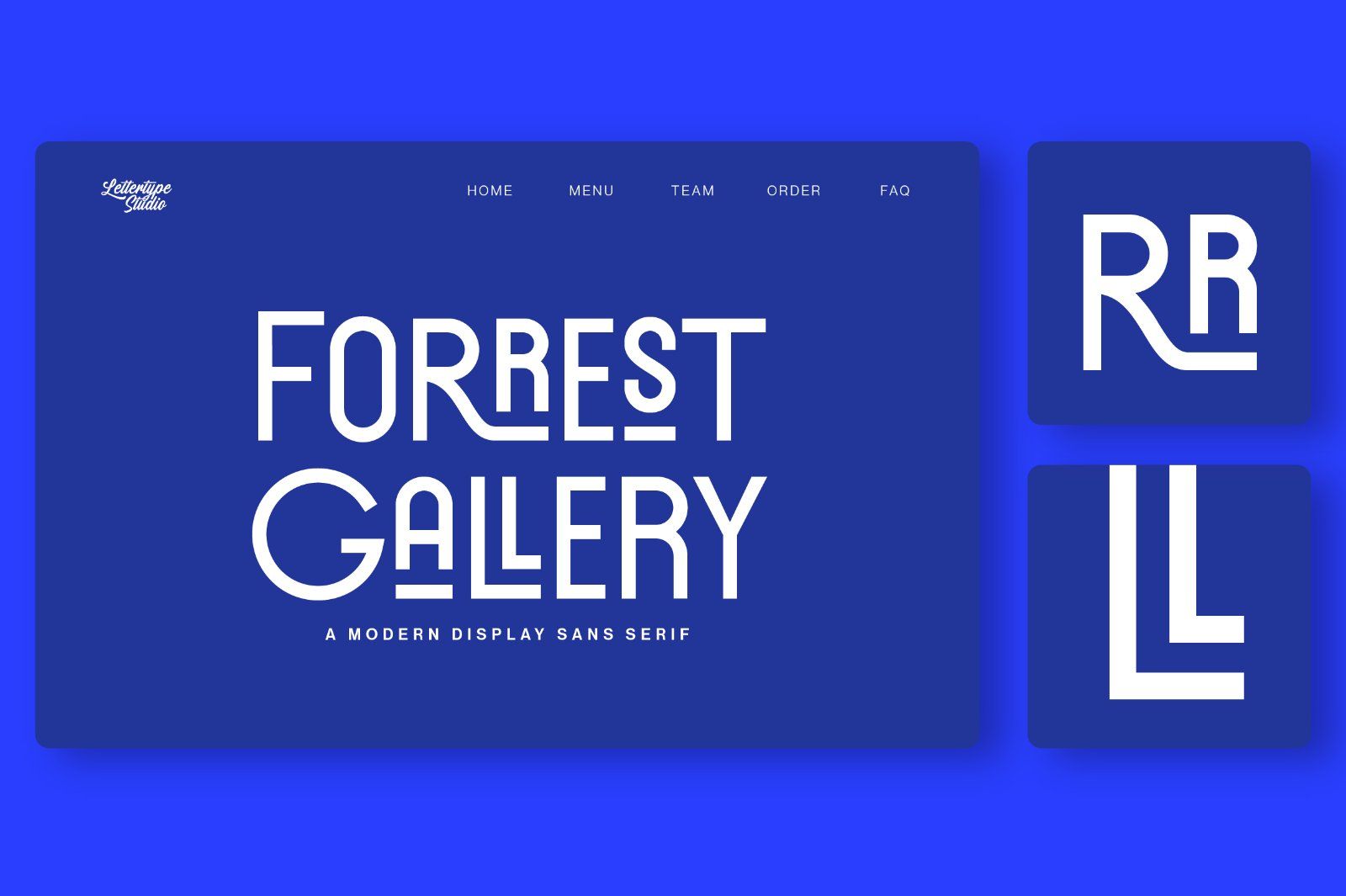 Forrest Gallery Modern Display Font — image 10