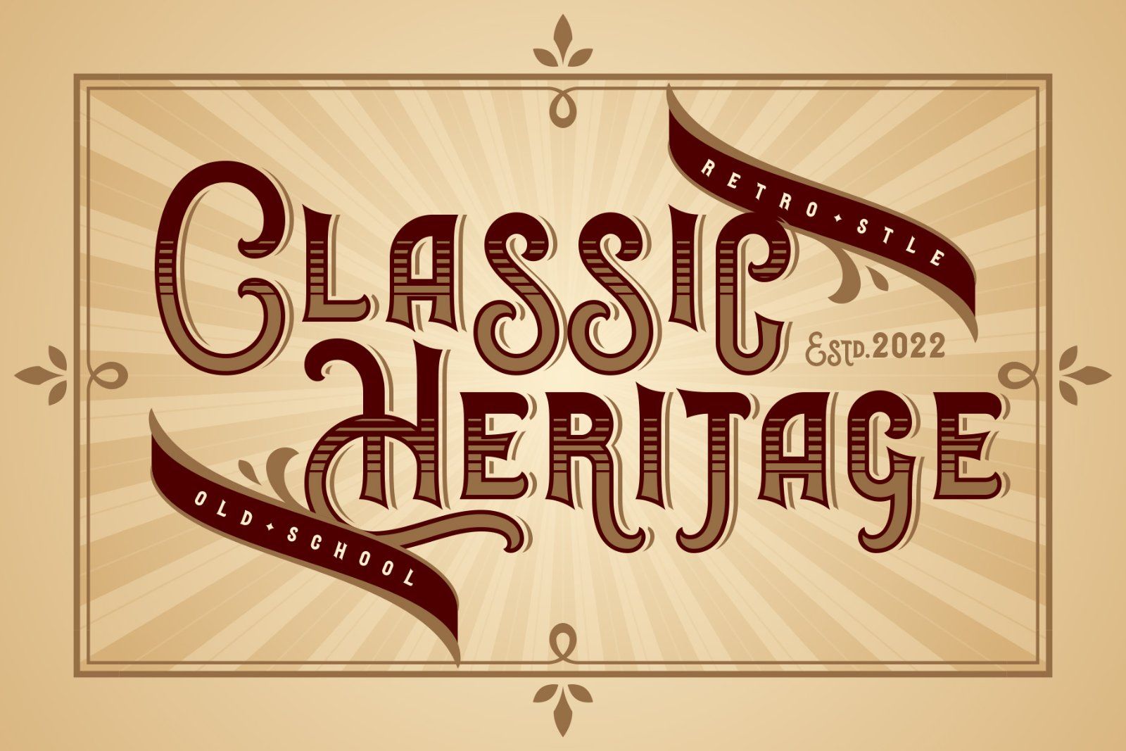 Fortune Vintage Font — image 2