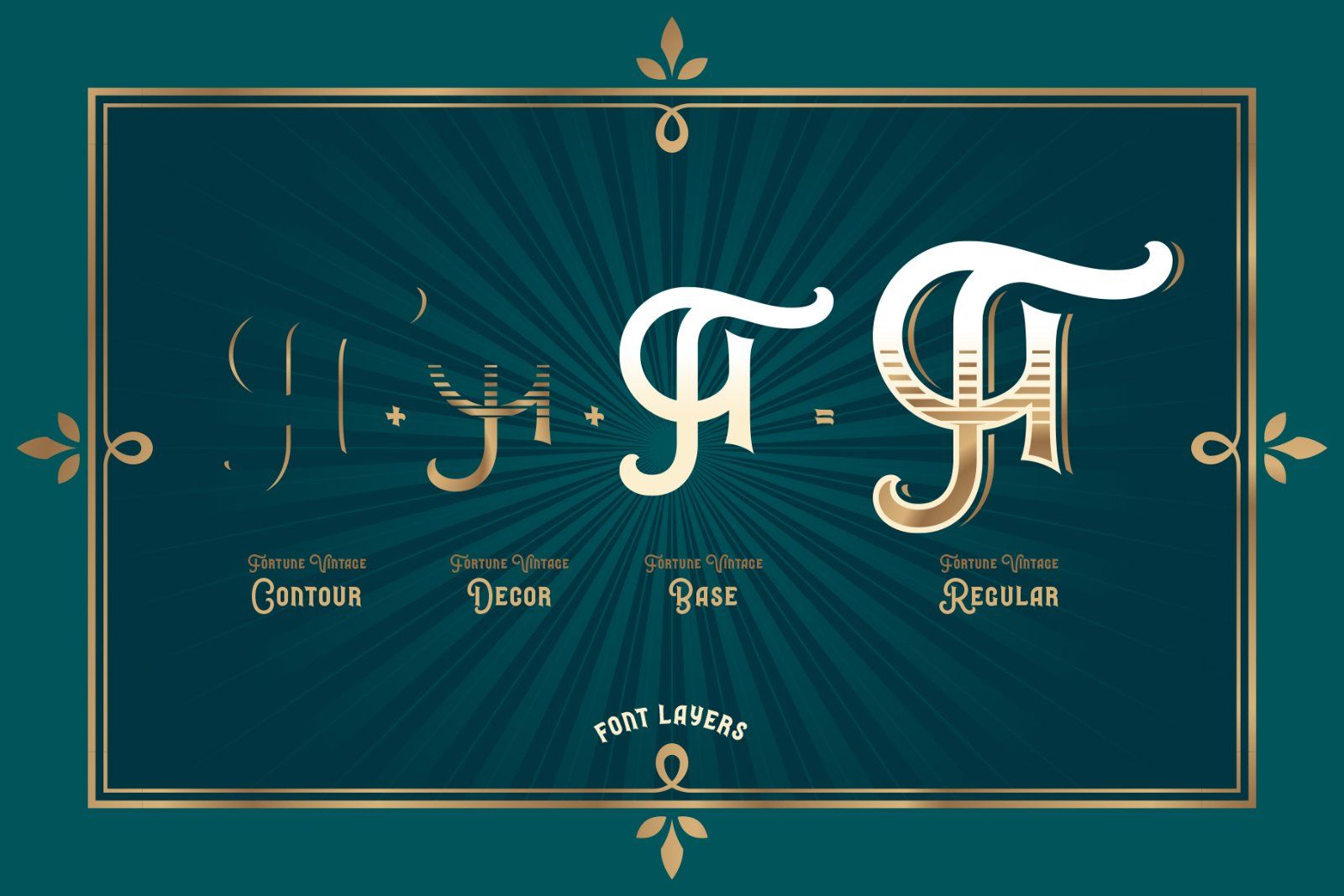Fortune Vintage Font — image 3