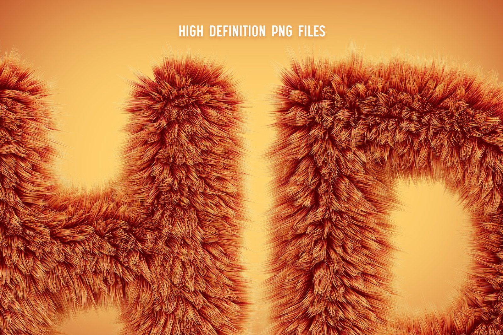 Bushy Fox color font — image 2