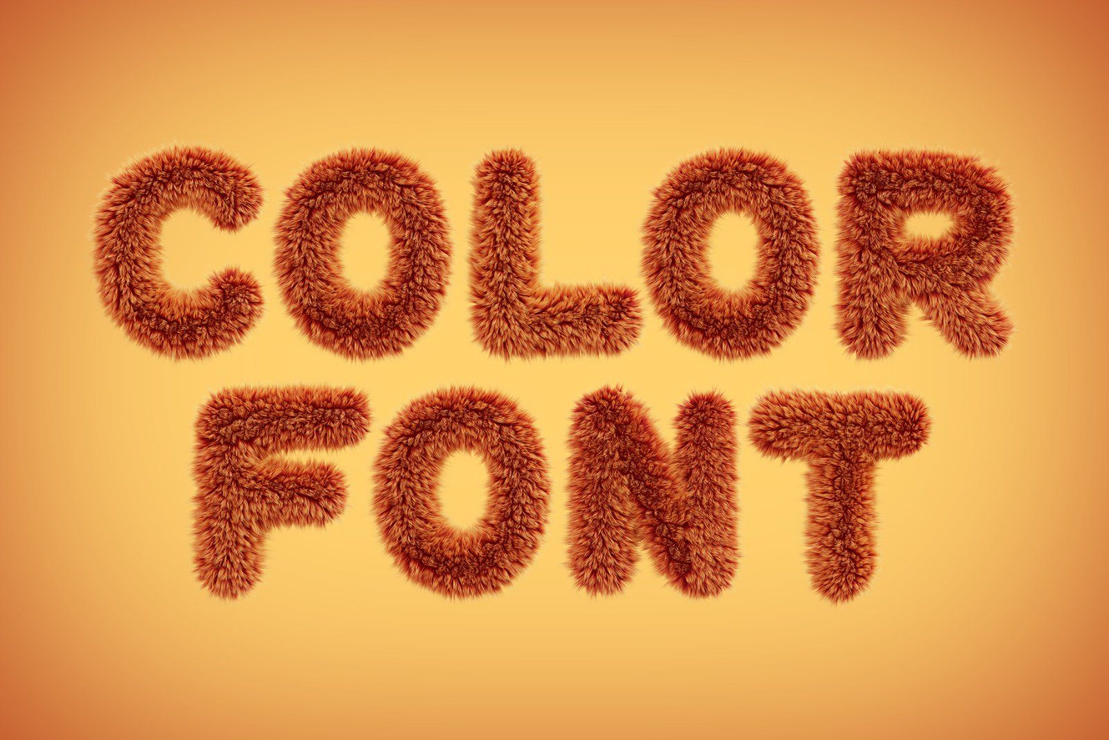 Bushy Fox color font — image 4