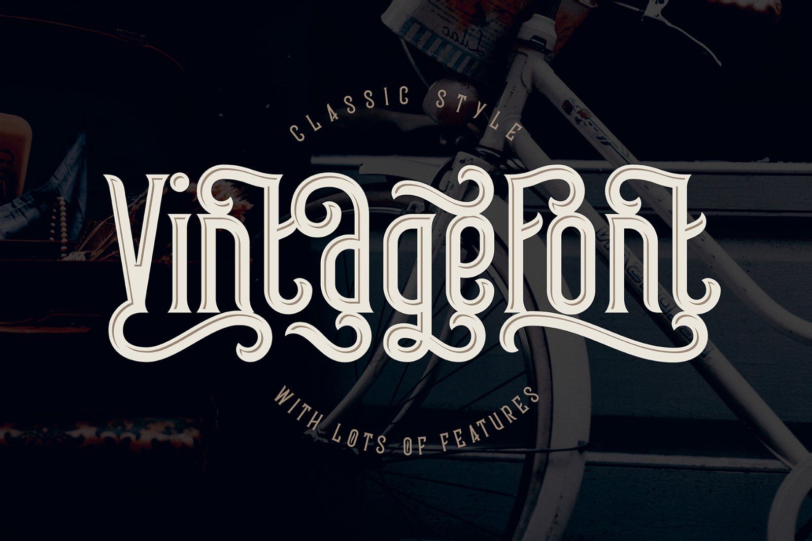 Frizzy vintage font — image 2