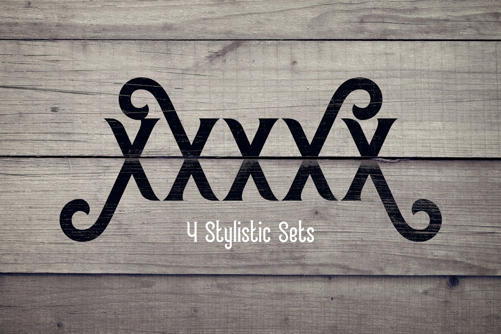 Frizzy vintage font — image 6