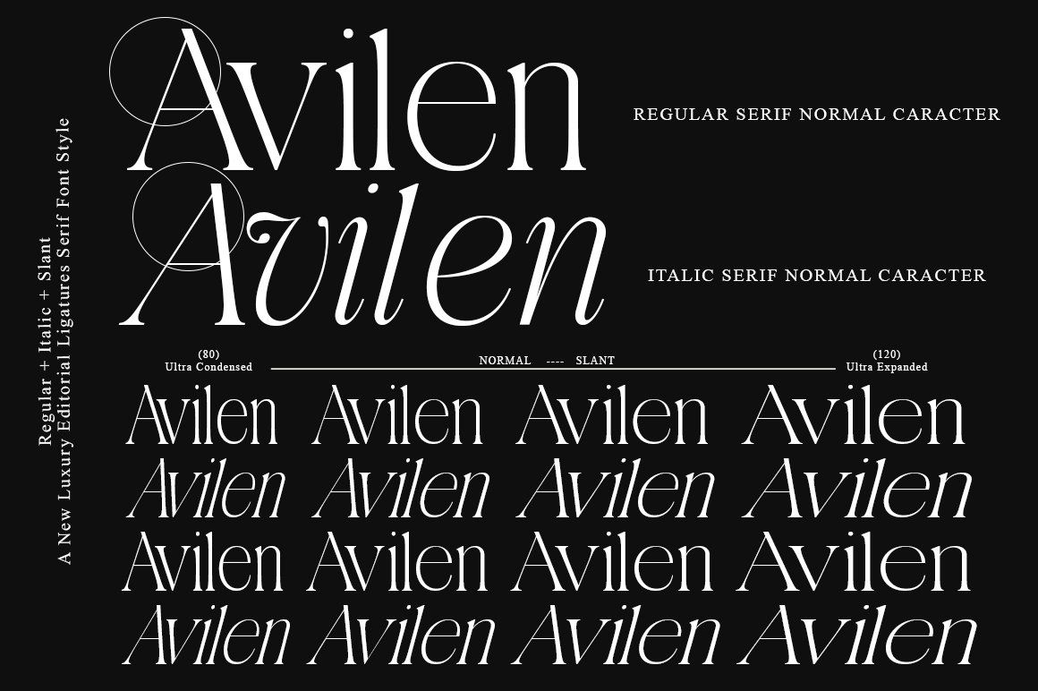 Aviluero Rasnora | 27 Font Files — image 4