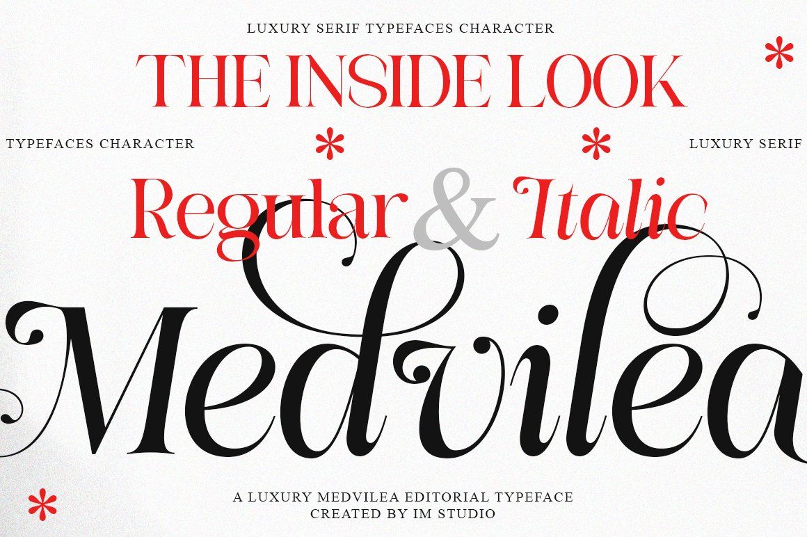 Medvilea Editorial | 15 Style Font — image 7