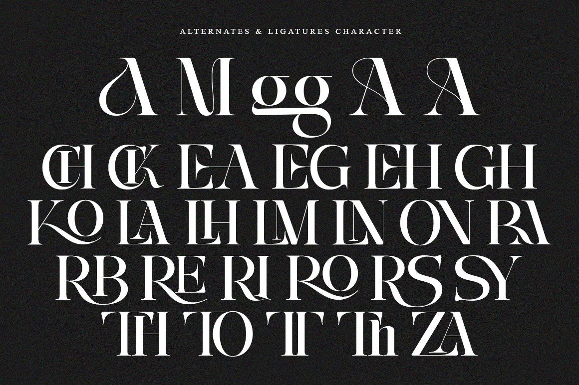 Arachem California | 27 Font Style — image 11