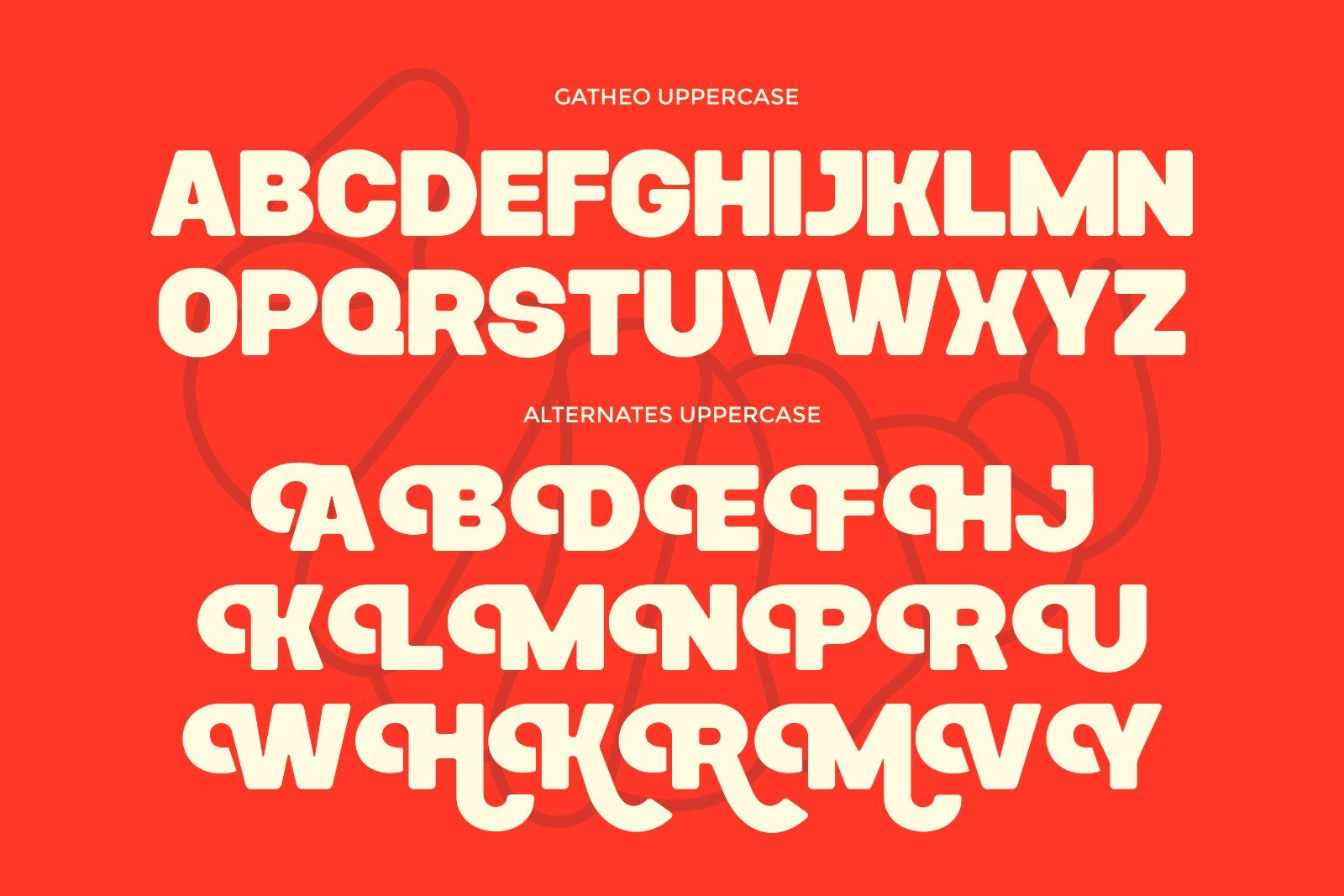 Gatheo - Bold Retro Sans Display Font — image 6