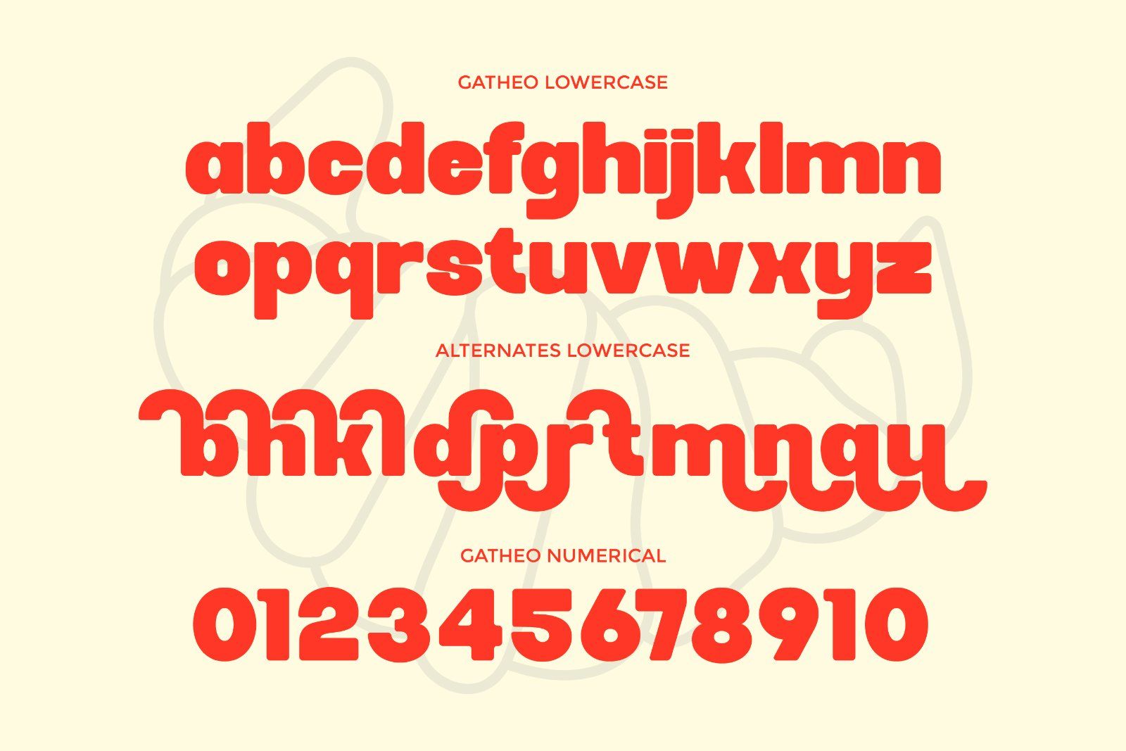 Gatheo - Bold Retro Sans Display Font — image 7